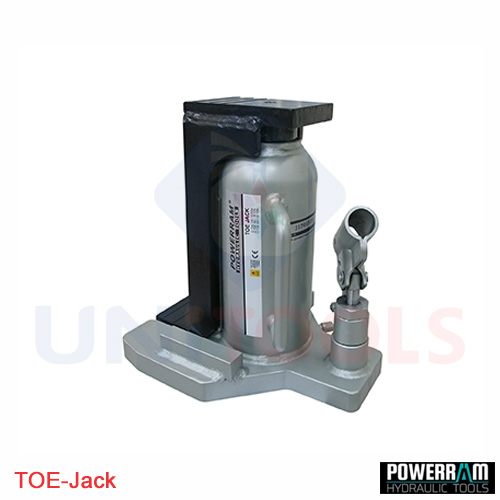 Con đôi thủy lực có móng toe jack powerram-1