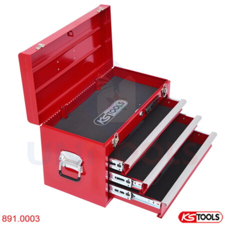 Hộp đựng dụng cụ đồ nghề xách tay 3 ngăn Germany KS Tools 891.0003-1