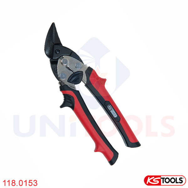 Kéo cắt tôn mỏ cong người dùng thuận tay trái 118.0153 KS Tools