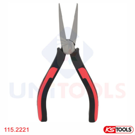Kìm nhọn dài thẳng 165 mm KS Tools 115.2221-1