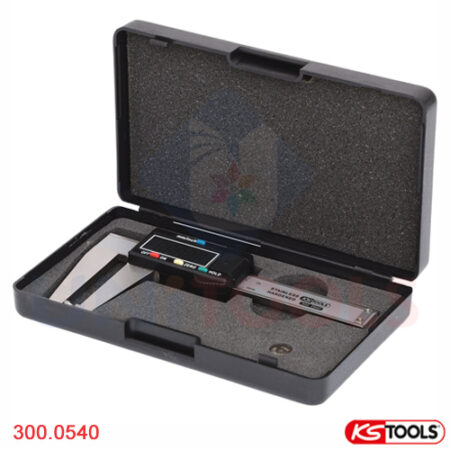 Thước cặp điện tử 0-60 mm, ngàm cặp đơn KS Tools 300.0540-2
