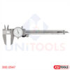 Thước cặp đồng hồ 150 mm, +/- 0.02 KS Tools 300.0547-3