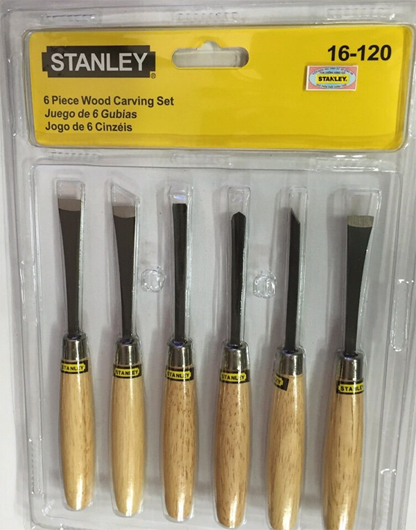 Bộ đục gỗ Stanley 16-120 gồm 6 cây 1/4 inch-2