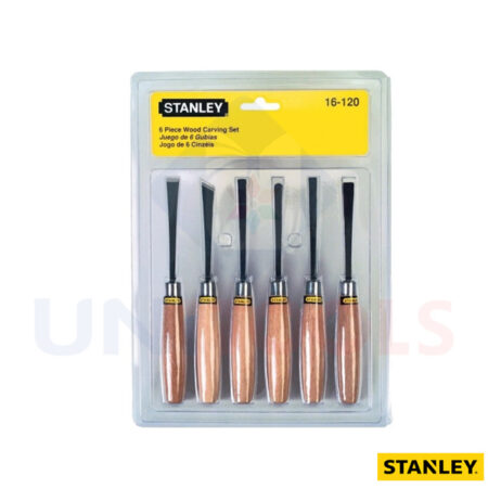 Bộ đục gỗ Stanley 16-120 gồm 6 cây 1/4 inch