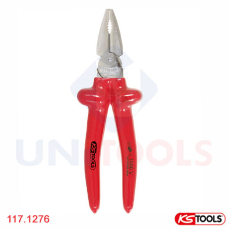 Kìm cách điện đầu bằng 1000V, 205 mm KS Tools 117.1276