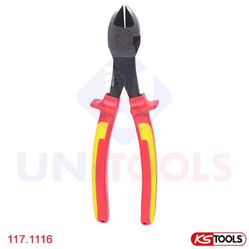 Kìm cắt cạnh 205 mm KS Tools model 117.1116-1