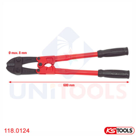 Kìm cắt cộng lực 85 mm KS Tools 118.0124