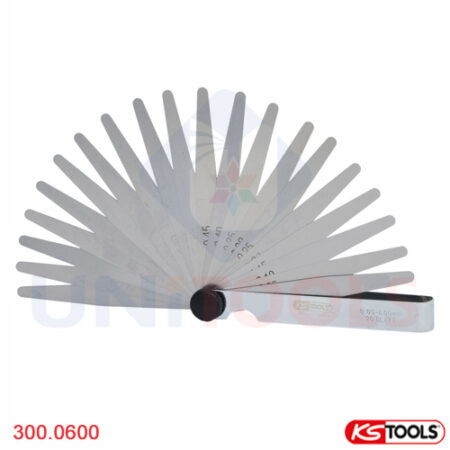 Thước căn lá đo khe hở 20 lá KS Tools 300.0600