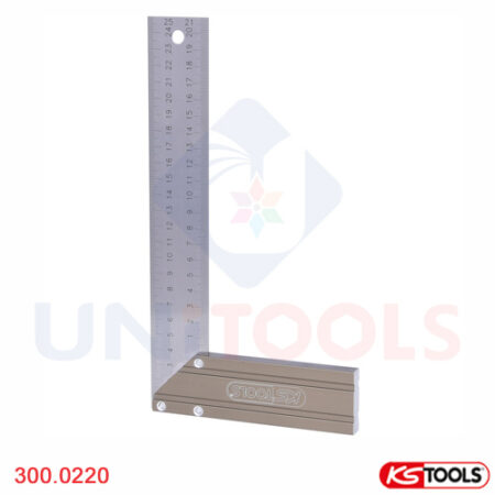Thước eke đo vuông góc 250 mm KS Tools 300.0220-1