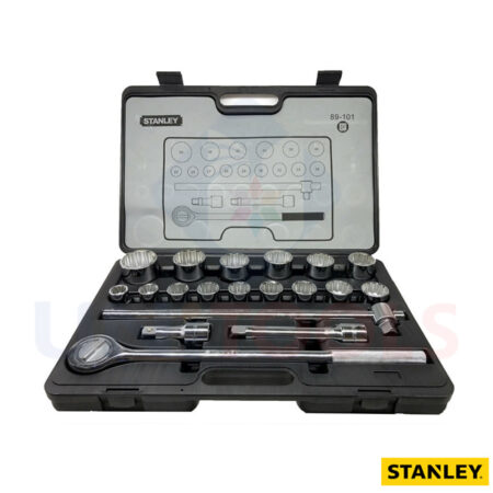 Bộ khẩu Stanley 89-101 3/4 inch 12 point 19 chi tiết-1