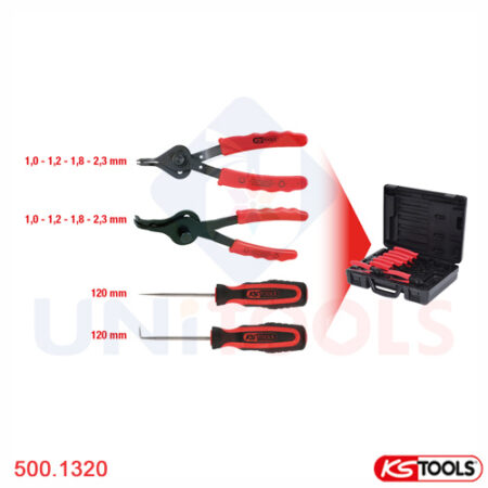 Bộ kìm phe trong ngoài kết hợp KS Tools 500.1320-1