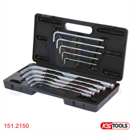 Bộ lục giác đầu bi 10 chiếc KS Tools 151.2150-1