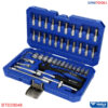 Bộ tay vặn khẩu Brilliant-Tools 1/4'', 46 pcs BT020046-1