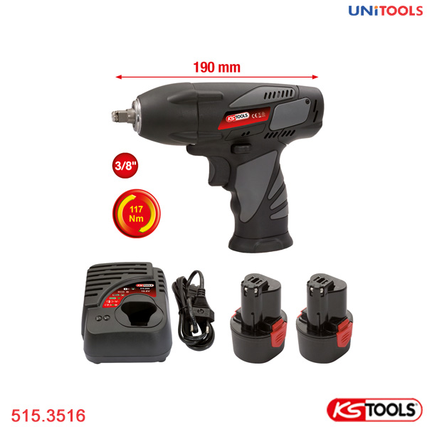 Súng siết bulong chạy pin 3/8 inch KS Tools 515.3516