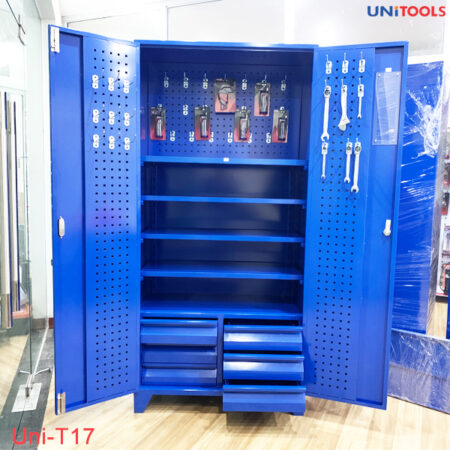 Tủ treo đồ nghề, đựng dụng cụ 2 cánh Uni-T17-1