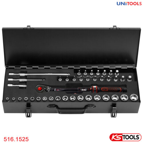 bộ cle đo lực siết 10-50nm Ks Tools 516.1525