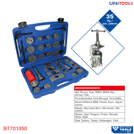 Bộ ép piston phanh 41 chi tiết (1)