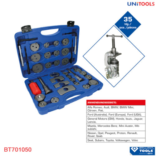 Bộ ép piston phanh 41 chi tiết (1)