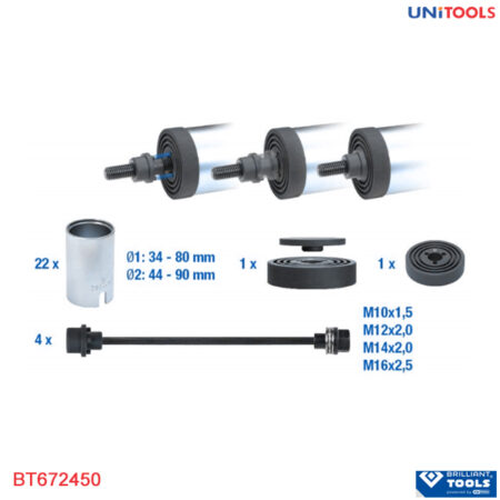 Bộ ống trượt tháo vòng bi bánh xe(4)