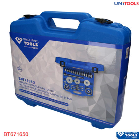 Bộ tháo lắp ổ trục bánh xe 31 chi tiết Brilliant tools BT671650 (3)