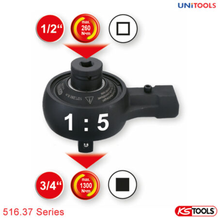 Cờ lê nhân lực 1300-2700 Nm Ks Tools 516.37 series
