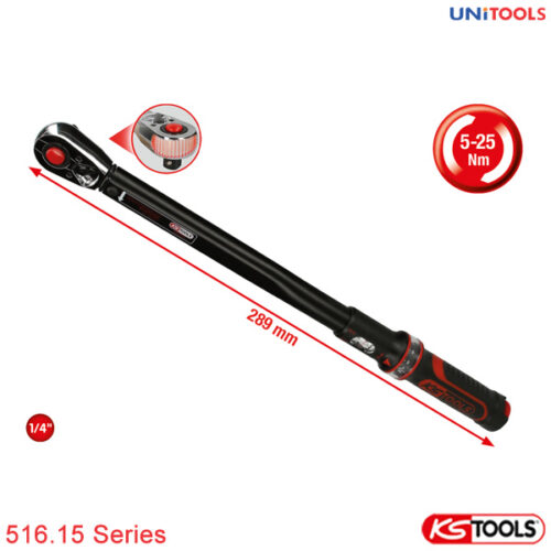 cờ lê siết lực 516.1512 5-25 Nm KS Tools