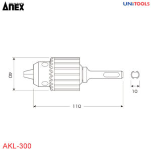đầu chuyển mũi khoan AKL-300 anextool (1)