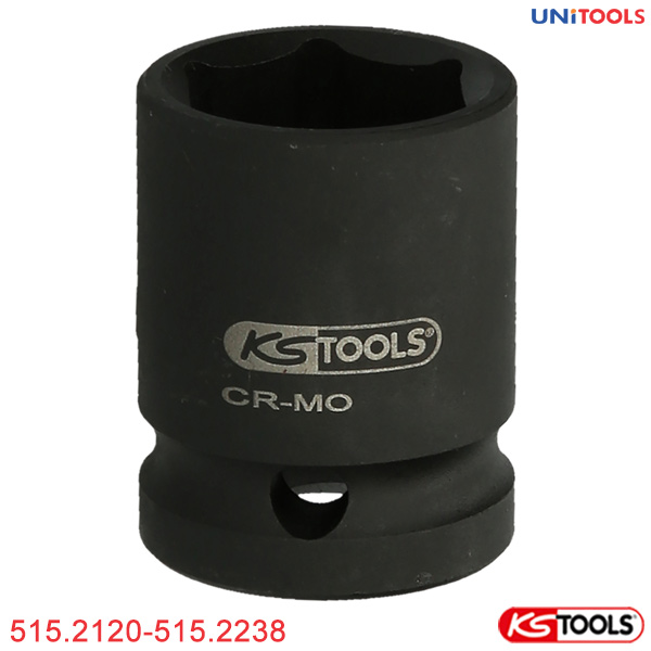 Khẩu đen CrMo mở bulong KS Tools 1.1/2 inch 515.2 Series
