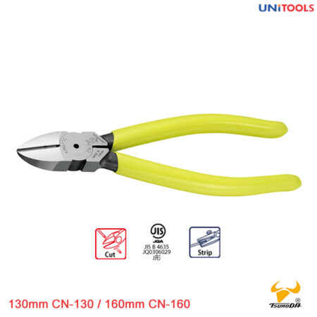 Kìm cắt cạnh có ống tuốt dây 130mm CN-130/ 160mm CN-160 (1)