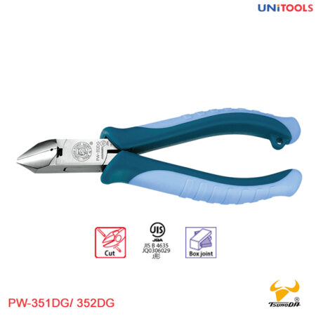 Kìm cắt chéo cán đàn hồi PW-351DG/352DG (1)