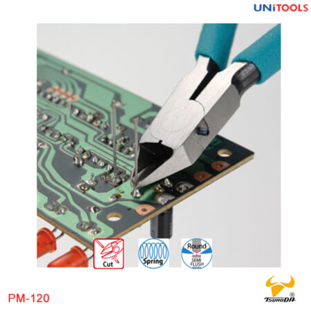 Kìm cắt chính xác lưỡi mảnh 120mm PM-120 Tsunoda (1)