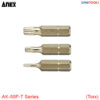 mũi vặn vít ngắn hoa thị ak-50p-t series anextool