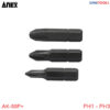 mũi vặn vít đầu ngắn ak-50P+ series Anextool
