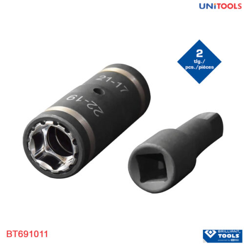Bộ socket 4 trong 1 tháo bulong bánh xe Brilliant tools (1)