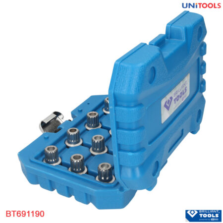 Bộ socket tháo bulong khóa bánh xe VW Brilliant tools (3)