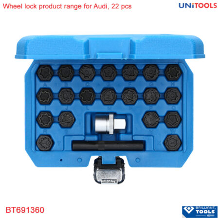 Bộ socket tháo ốc khóa bánh xe Audi 22 chi tiết (3)