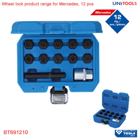 Bộ socket tháo ốc khóa bánh xe Mercedes 12 chi tiết Brilliant Tools (1)