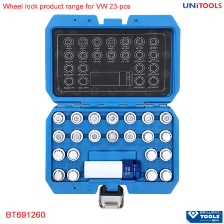 Bộ socket tháo ốc khóa bánh xe VW 23 chi tiết brilliant tools (3)