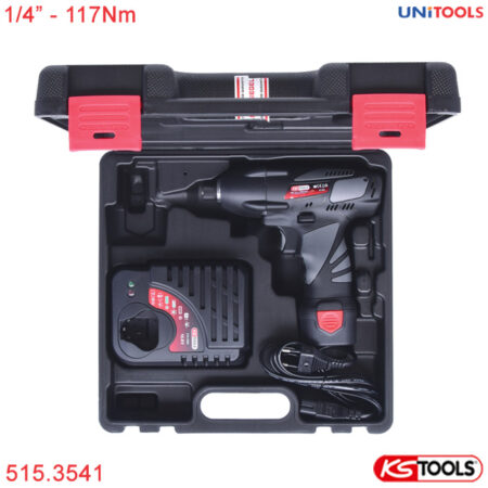 bộ súng siết bulong ốc vít 1/4 inch ks tools 515.3541