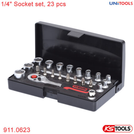 Bộ tuýp đa năng 1/4 inch 23 món 911.0623 KS Tools (1)