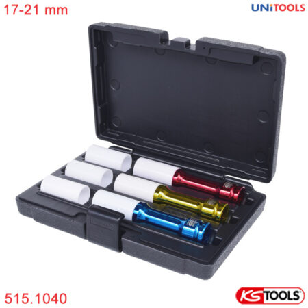 bộ tuýp đầu bọc nhựa mở ốc lốp xe 17-21 mm kstools 515.1040
