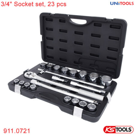 Bộ tuýp 3/4 inch KS Tools 911.0721 21 món
