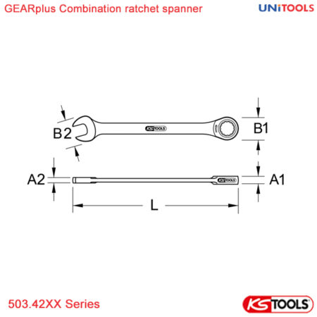 Cờ lê tự động (ratchet) KS Tools 503.42 Series (3)