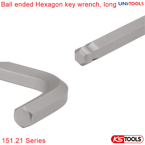 lục giác đầu bi thép CRV loại dài KS Tools 151.21 Series (1)
