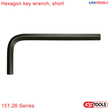 chìa vặn lục giác ngắn KS Tools 0.7-36 mm 151.26 series