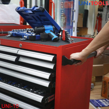 tay đẩy tủ dụng cụ 10 ngăn UNI-10
