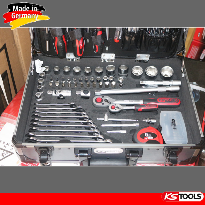 Bộ đồ nghề chuyên dụng đa năng 4 ngăn KS Tools 911.0649-2
