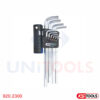 Bộ chìa lục giác dài 3in1 920.2300 KS Tools 10 cây