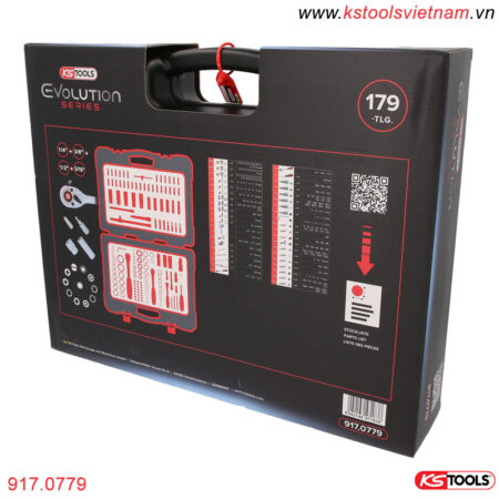 hộp bộ khẩu đa năng 179 món ks tools 917.0779