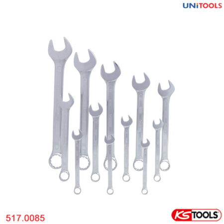 Bộ cờ lê vòng miệng 12 chiếc 10-32 mm KS Tools 517.0085